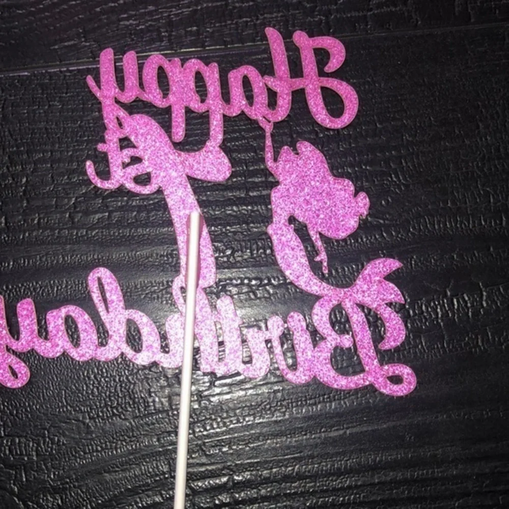 Happy‎ 1st Birthday Cake Topper Pick Mermaid Theme